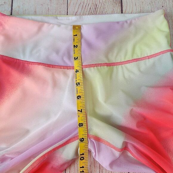 Victoria Sport Knockout Cali Haze Rainbow Mesh Tights sz M - Picture 5 of 11